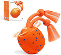 Smart Interactive Dog Toy, Wicked Ball Rolly, Automatic Moving, Bouncing, Rotating, E-TPU Material, with Rope & Barks Sound Active Rolling Interactive Dog Ball for Medium and Large Dogs