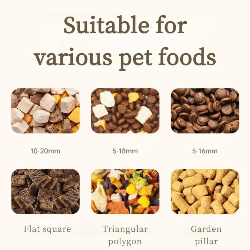 Automatic Pet Feeder and Water Dispenser Combo for Cats and Dogs, Large Capacity and Washable Design
