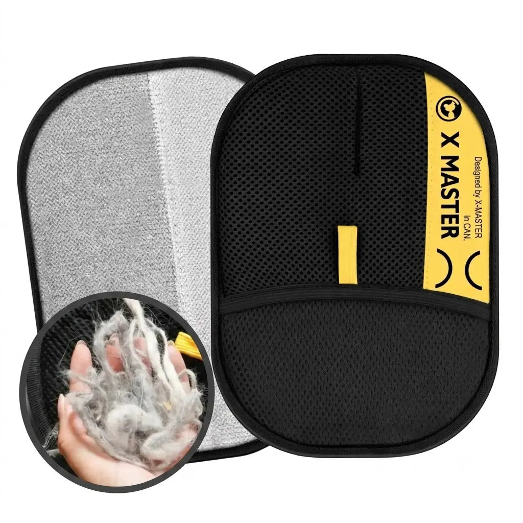 Electrostatic Pet Hair Removal Gloves - Reusable Grooming Tool for Cats and Dogs, Ideal for Furniture, Carpets, and Car Seats