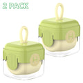 2-Pack Mini Lint Roller, Portable Pet Hair Remover Washable Sticky Roller Reusable Lint Remover for Clothes,Travel Household