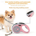 Pet Automatic Retractable Leash Dog Puller Outdoor Walking Rope Dog Chain Safety Leash Pet Supplies, Medium Size, No Ca Prop 65 Warning
