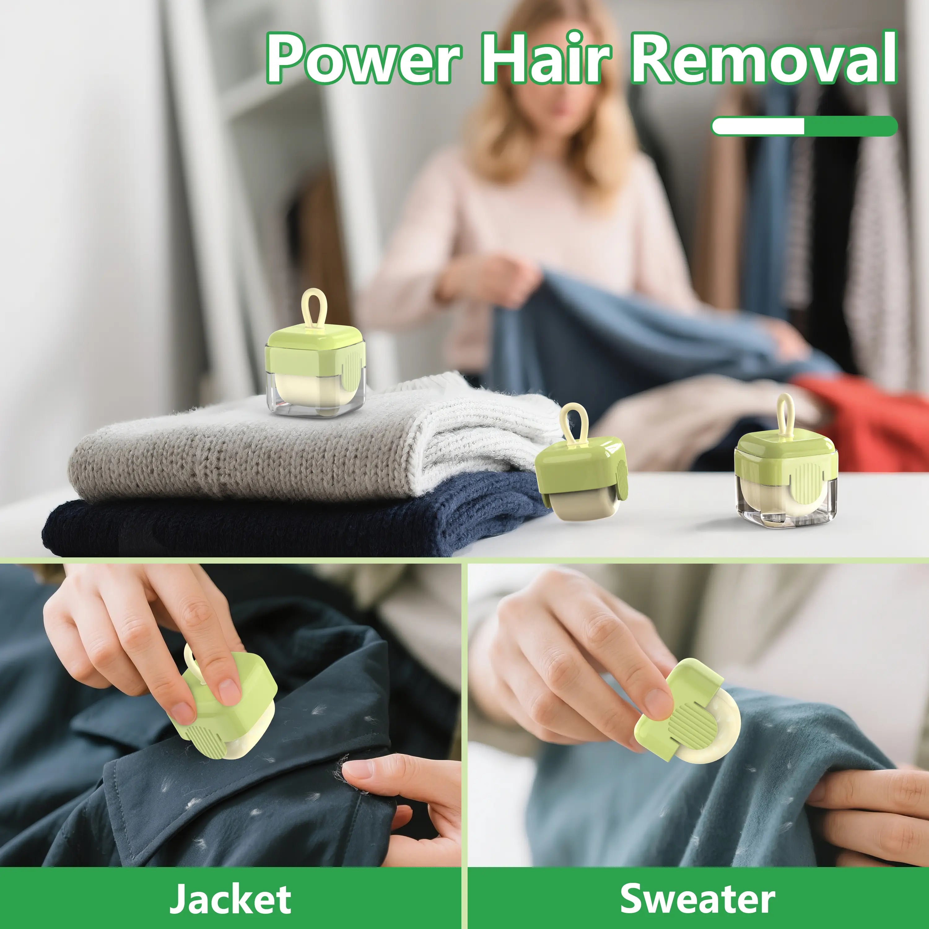 2-Pack Mini Lint Roller, Portable Pet Hair Remover Washable Sticky Roller Reusable Lint Remover for Clothes,Travel Household